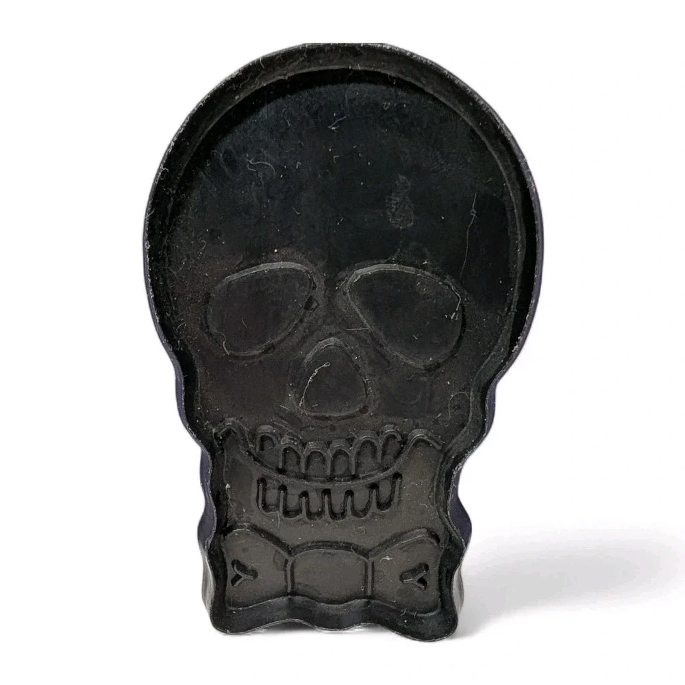 Vintage Halloween Cookie Cutters Black Skull‎ Haunted House Bat Set of Three